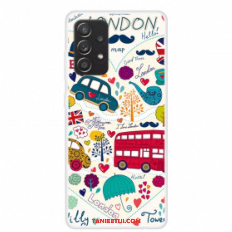 Etui do Samsung Galaxy A52 4G / A52 5G / A52s 5G Życie W Londynie