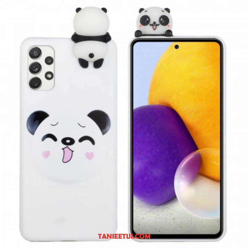 Etui do Samsung Galaxy A53 5G Panda Zabawa 3d