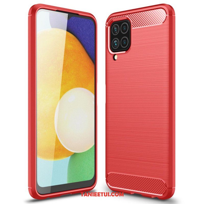 Etui do Samsung Galaxy M32 Szczotkowane Włókno Węglowe