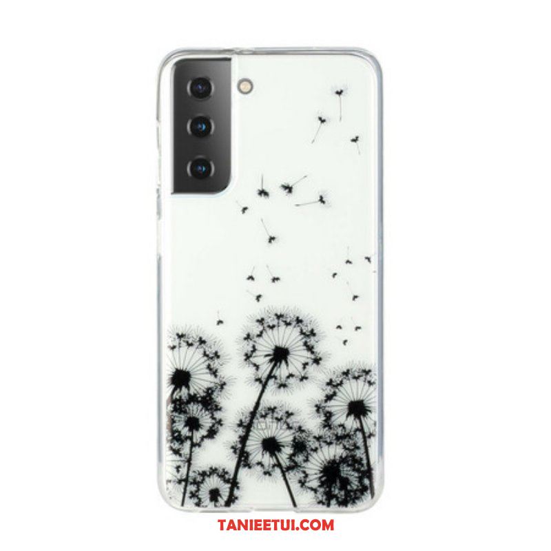 Etui do Samsung Galaxy S21 5G Bezszwowi Czarni Dandelions