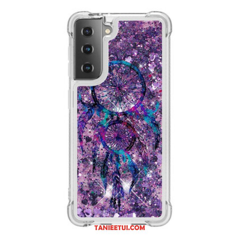 Etui do Samsung Galaxy S21 5G Brokatowy Łapacz Snów