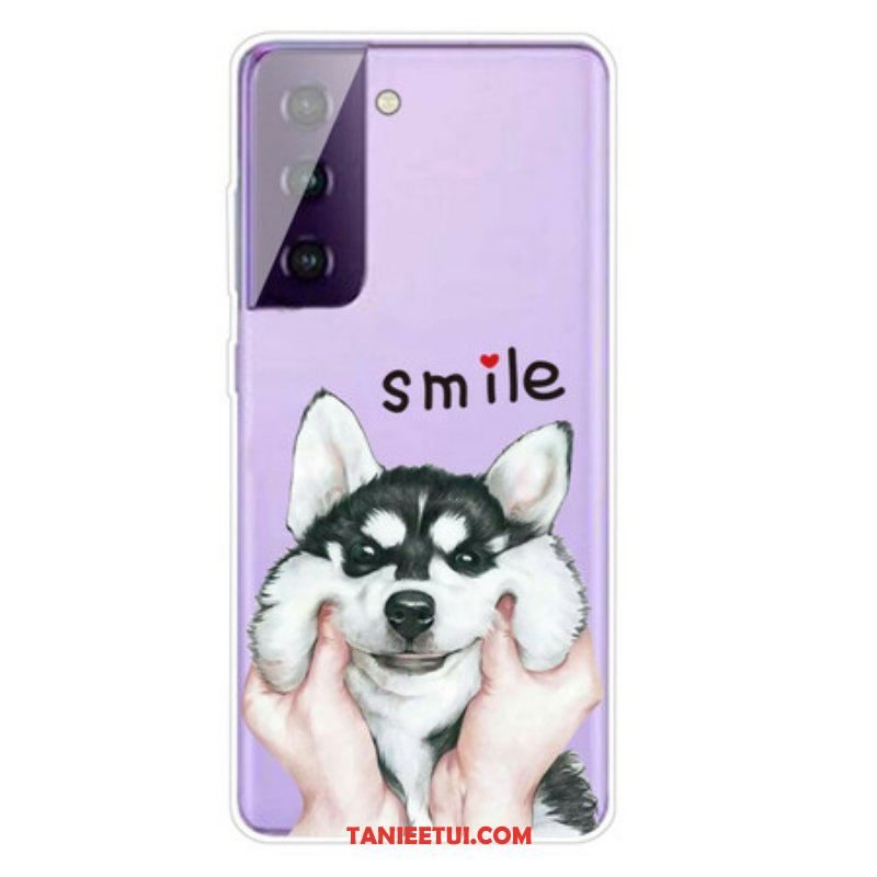 Etui do Samsung Galaxy S21 5G Uśmiechnięty Pies