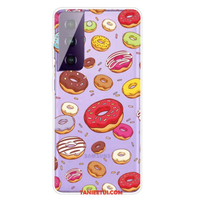 Etui do Samsung Galaxy S21 FE Kocham Pączki