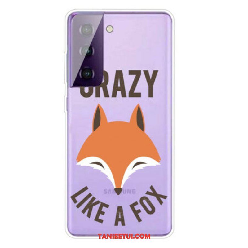 Etui do Samsung Galaxy S21 FE Lis / Szalony Jak Lis