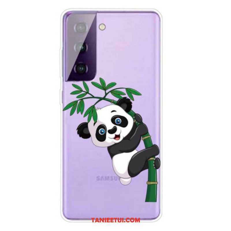 Etui do Samsung Galaxy S21 FE Panda Na Bambusie