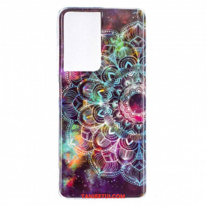 Etui do Samsung Galaxy S21 Ultra 5G Fluorescencyjna Seria Kwiatowa