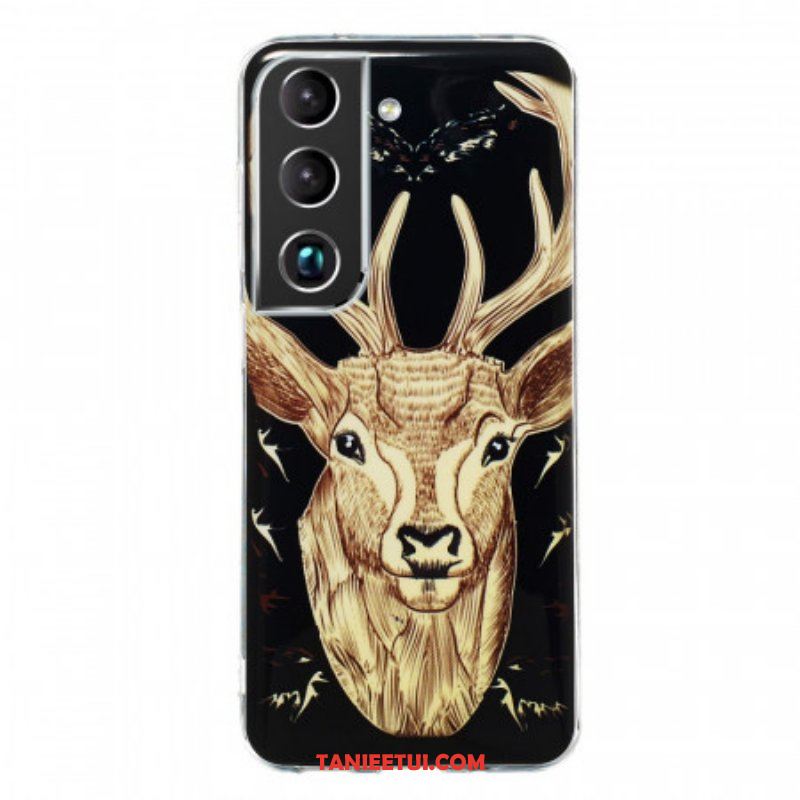 Etui do Samsung Galaxy S22 5G Fluorescencyjny Majestatyczny Jeleń