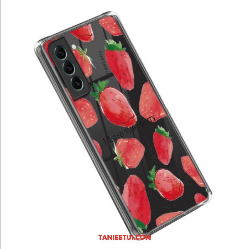 Etui do Samsung Galaxy S23 5G Bezszwowe Truskawki