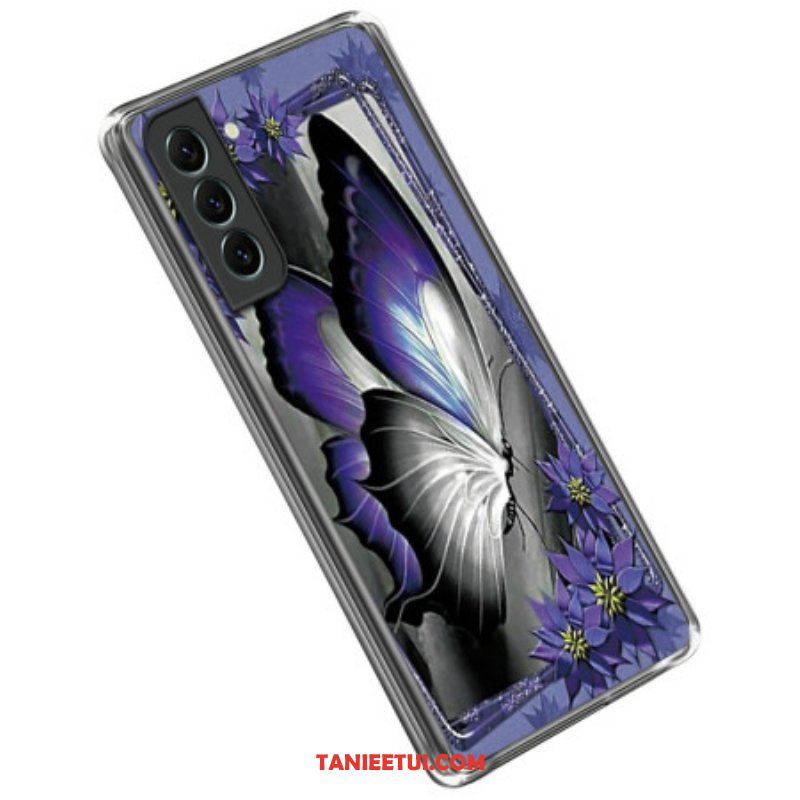 Etui do Samsung Galaxy S23 5G Fioletowy Motyl