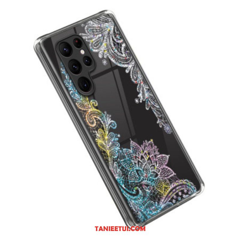 Etui do Samsung Galaxy S23 Ultra 5G Bezszwowa Koronkowa Mandala