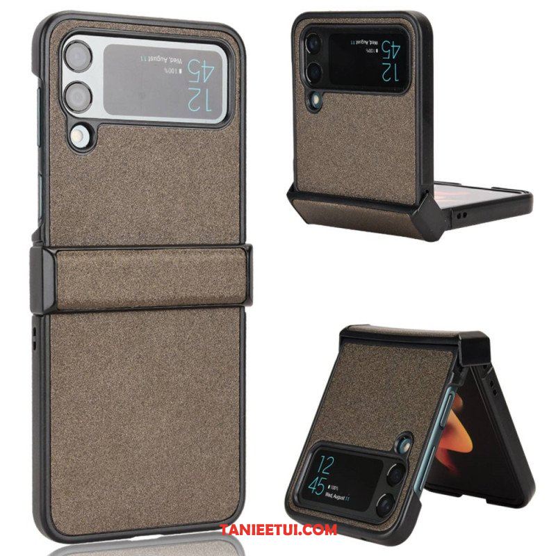 Etui do Samsung Galaxy Z Flip 4 Etui Folio Tekstura Z Efektem Matowym