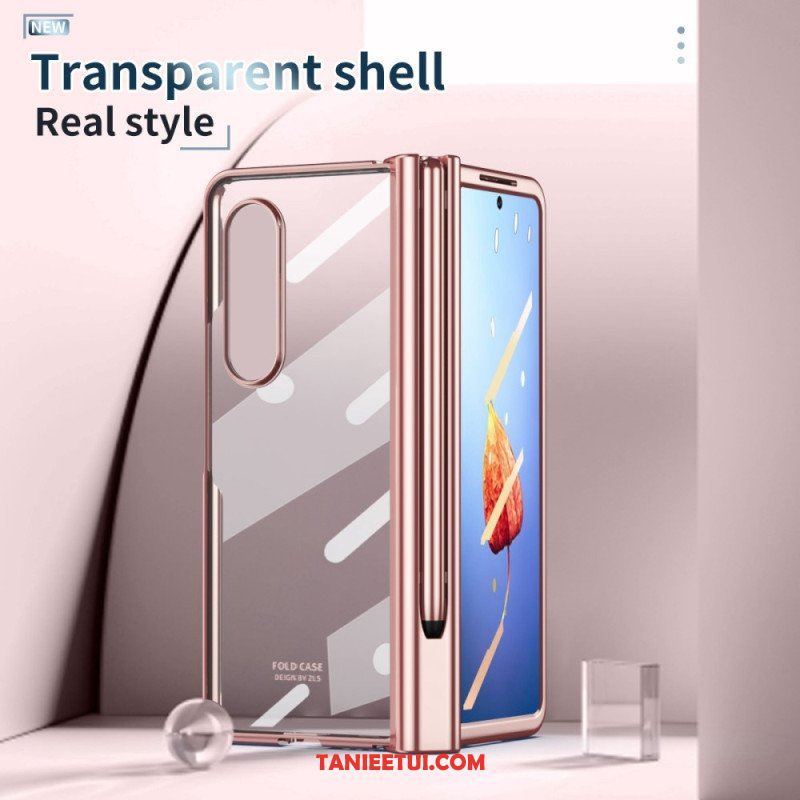 Etui do Samsung Galaxy Z Fold 4 Matowa Skorupa Z Rysikiem