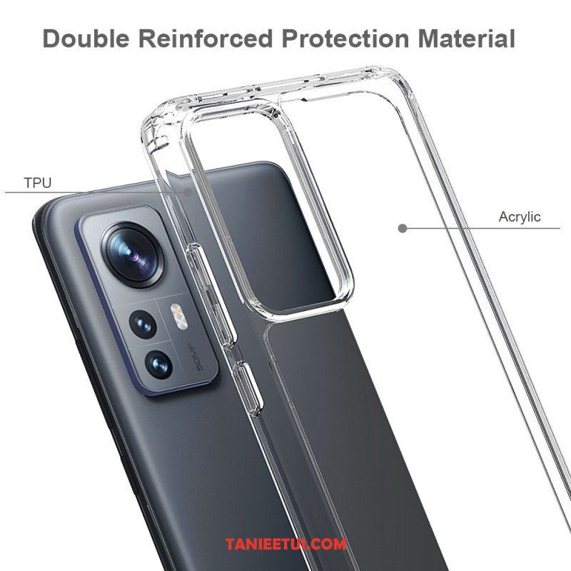 Etui do Xiaomi 12 / 12X Przezroczysta Hybryda