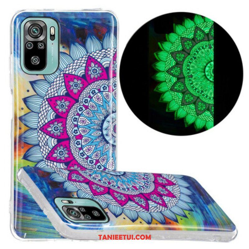 Etui do Xiaomi Redmi Note 10 / 10S Fluorescencyjna Kolorowa Mandala