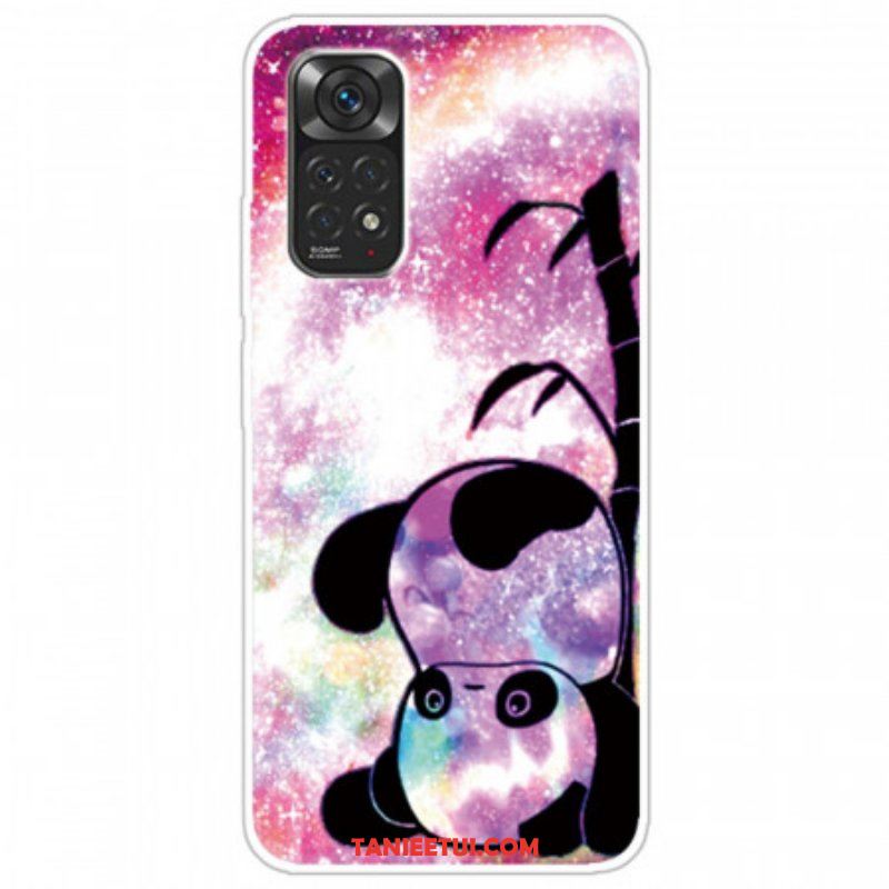 Etui do Xiaomi Redmi Note 11 / 11S Panda I Bambus