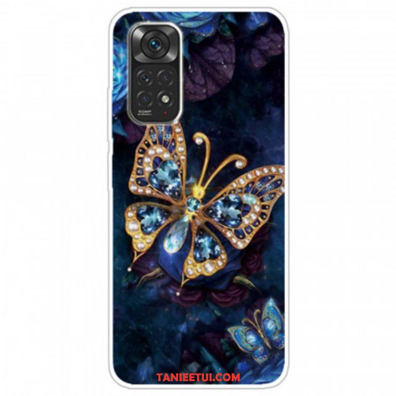 Etui do Xiaomi Redmi Note 11 Pro / 11 Pro 5G Złoty Motyl