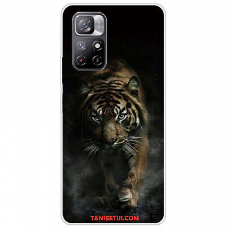 Etui do Xiaomi Redmi Note 11 Pro Plus 5G Elastyczny Tygrys