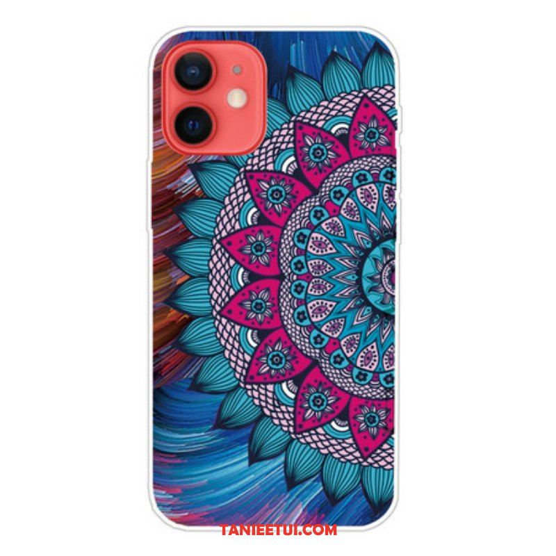 Etui do iPhone 13 Mini Kolorowa Mandala