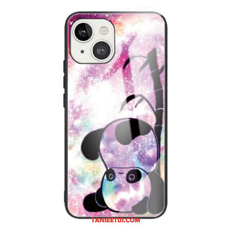 Etui do iPhone 13 Mini Panda I Bambusowe Szkło Hartowane