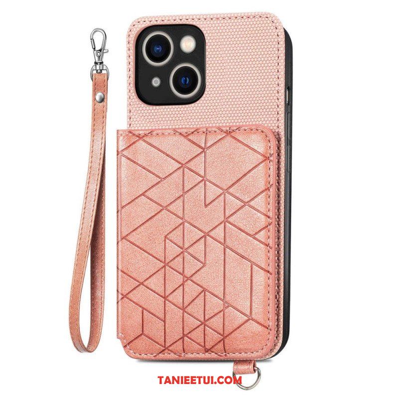 Etui do iPhone 14 Plus Etui Na Karty Ze Sztucznej Skóry