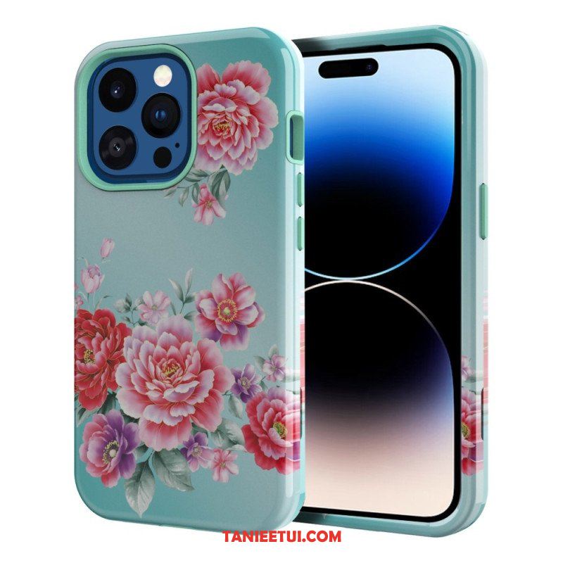 Etui do iPhone 14 Pro Max Zabytkowe Kwiaty