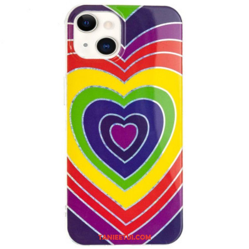 Etui do iPhone 15 Plus Psychodeliczne Serce