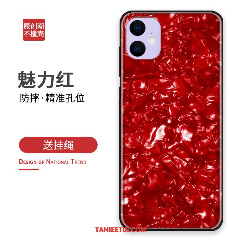 Etui iPhone 11 Osobowość Czerwony Kreatywne, Pokrowce iPhone 11 Modna Marka All Inclusive Anti-fall