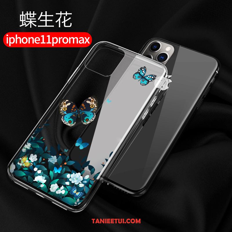 Etui iPhone 11 Pro Max Przezroczysty Nowy Niebieski, Pokrowce iPhone 11 Pro Max Anti-fall Modna Marka Osobowość