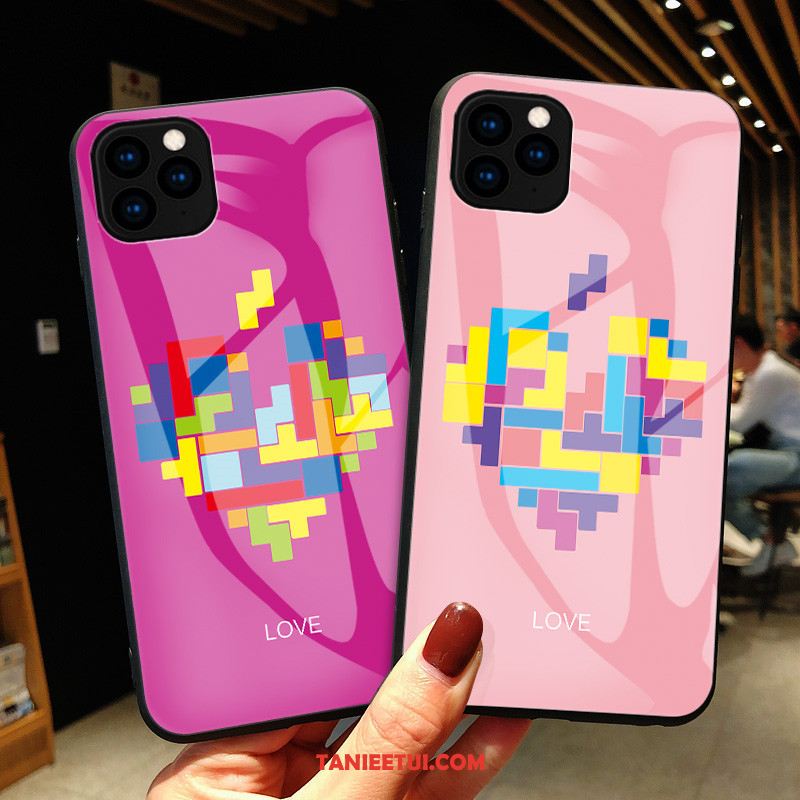 Etui iPhone 11 Pro Max Telefon Komórkowy Miłość Czerwony, Futerał iPhone 11 Pro Max Szkło All Inclusive Czerwony Netto