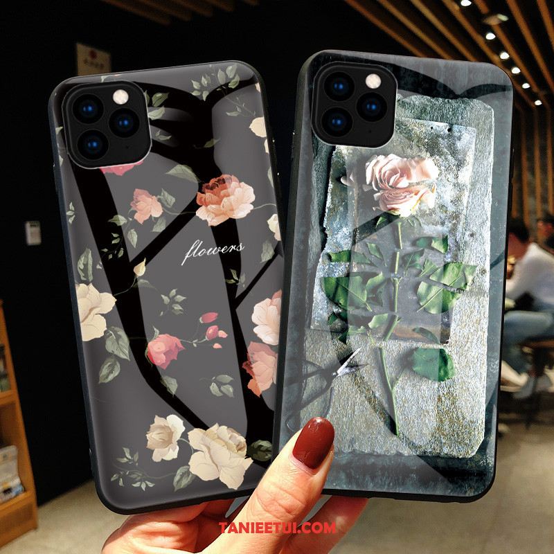 Etui iPhone 11 Pro Mały Anti-fall Ochraniacz, Obudowa iPhone 11 Pro Świeży Czarny Moda