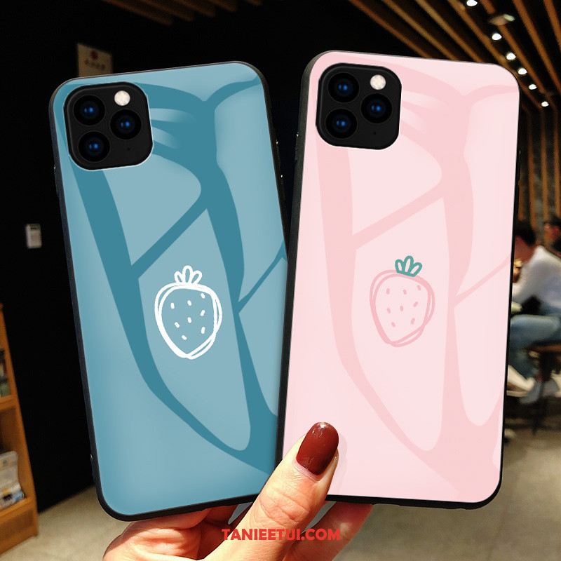 Etui iPhone 11 Pro Ochraniacz Świeży Szkło, Obudowa iPhone 11 Pro Moda All Inclusive Czerwony Netto