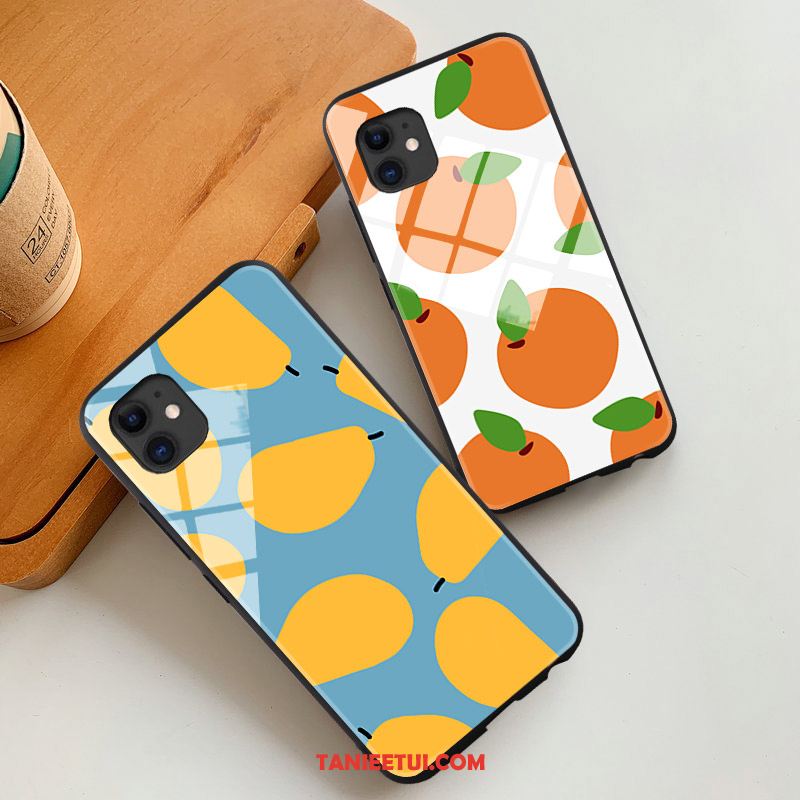 Etui iPhone 11 Wiszące Ozdoby Trudno Ochraniacz, Futerał iPhone 11 Szkło Owoce Miękki