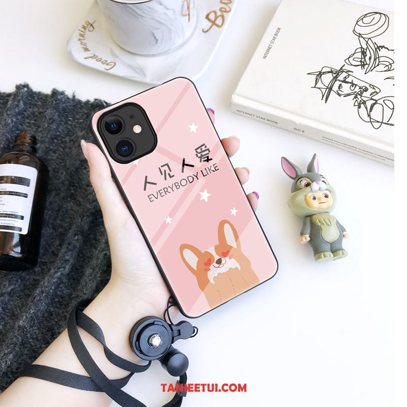 Etui iPhone 12 Mini Moda Osobowość Modna Marka, Futerał iPhone 12 Mini Anti-fall Szkło Kreskówka