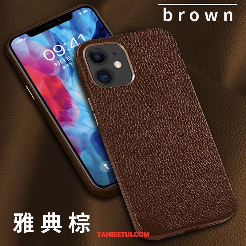 Etui iPhone 12 Mini Nowy Brązowy Anti-fall, Obudowa iPhone 12 Mini Kreatywne Wysoki Koniec Luksusowy