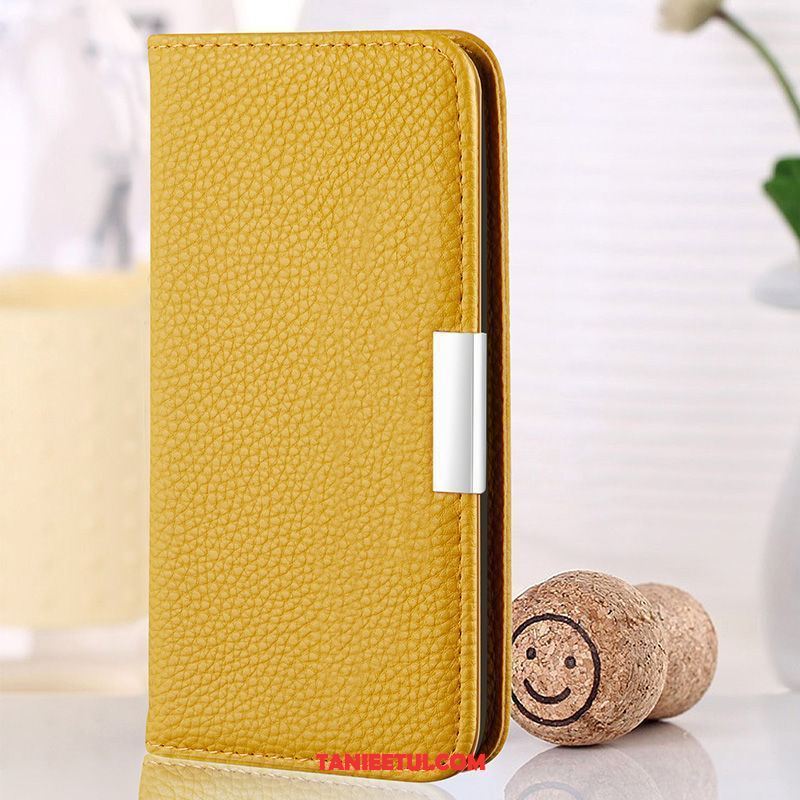 Etui iPhone 12 Moda Litchi Wzór, Obudowa iPhone 12 Portfel Karta Składać