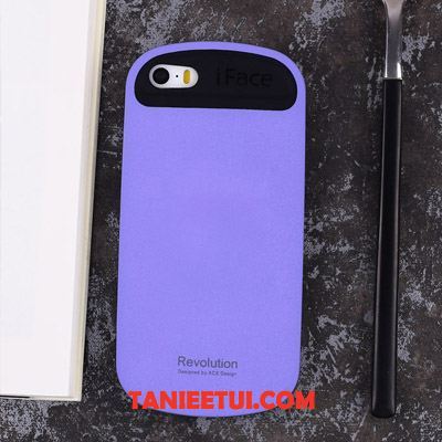 Etui iPhone 5 / 5s Anti-fall All Inclusive Purpurowy, Obudowa iPhone 5 / 5s Ochraniacz Telefon Komórkowy Zakochani