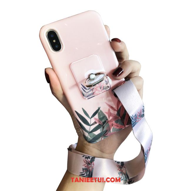 Etui iPhone X Anti-fall Nowy Wiszące Ozdoby, Futerał iPhone X Modna Marka All Inclusive Silikonowe