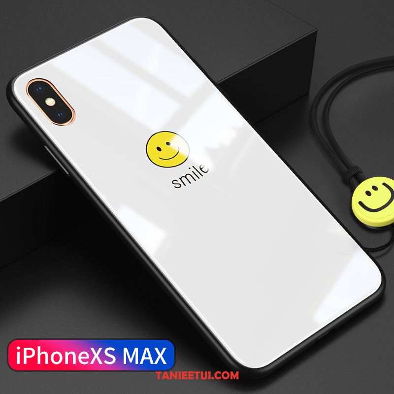 Etui iPhone Xs Max Wiszące Ozdoby Zakochani Nowy, Obudowa iPhone Xs Max Telefon Komórkowy Modna Marka Szkło