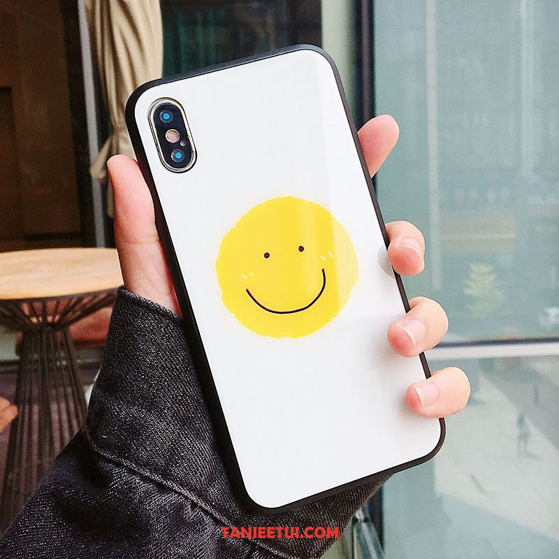 Etui iPhone Xs Telefon Komórkowy Smile Biały, Pokrowce iPhone Xs Lustro All Inclusive Szkło