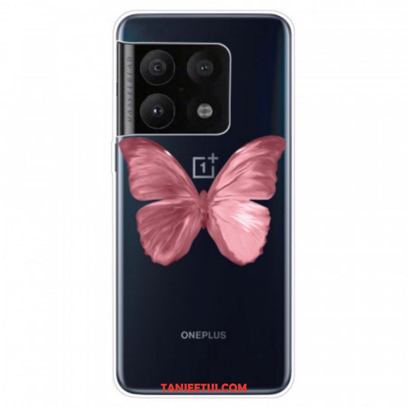 Futerały do OnePlus 10 Pro 5G Różowy Wąż Motylkowy
