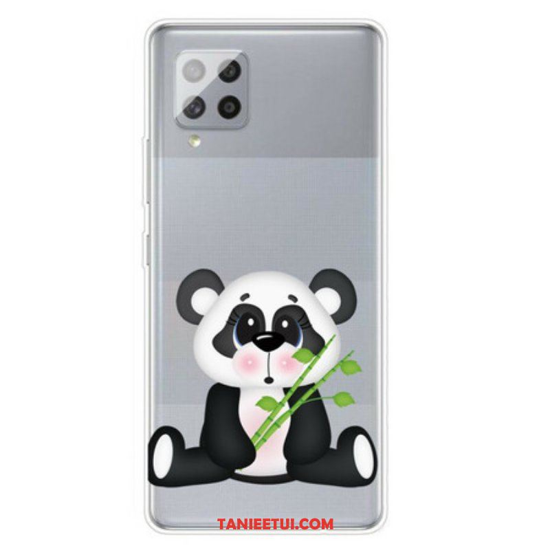 Futerały do Samsung Galaxy A42 5G Bezszwowa Smutna Panda