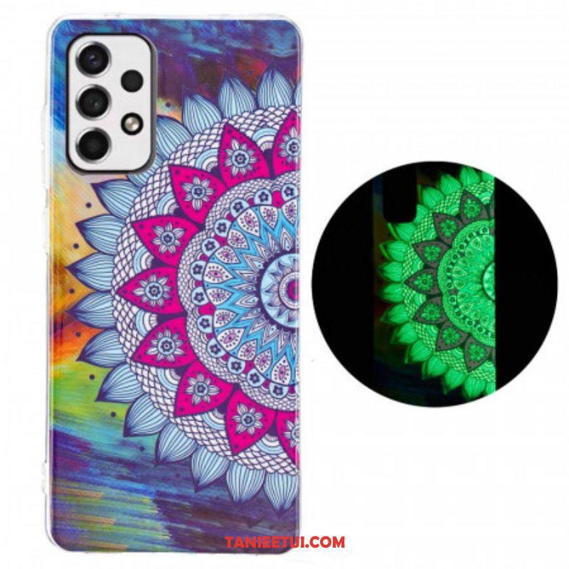 Futerały do Samsung Galaxy A53 5G Fluorescencyjna Kolorowa Mandala