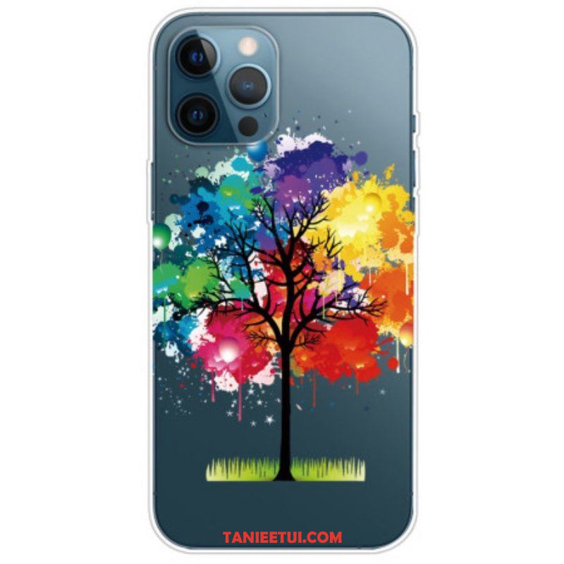 Futerały do iPhone 14 Pro Bezszwowe Akwarela Drzewo