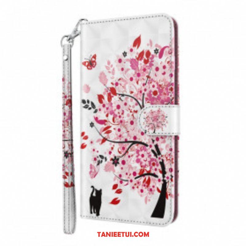 Obudowa Etui Na Telefon do Samsung Galaxy S21 Ultra 5G Różowe Drzewo