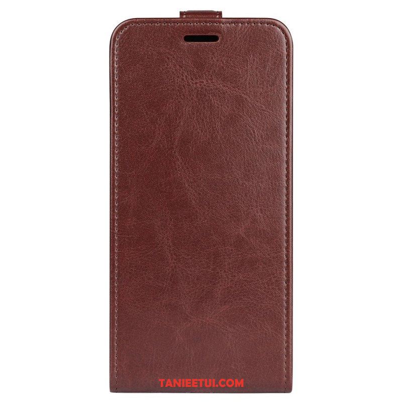 Skórzany Futerał do Samsung Galaxy S23 5G Etui Folio Pionowa Klapa